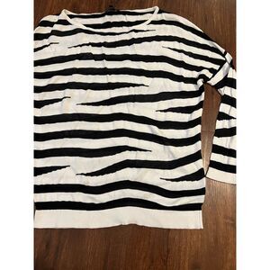 Express striped sweater Small